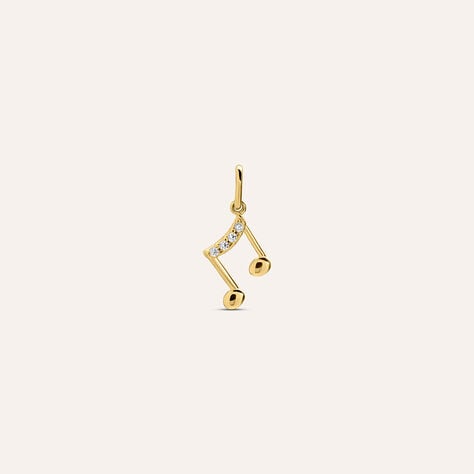 Pendente Poème Oro Giallo Cubic Zirconia - Ciondoli Donna | Stroili