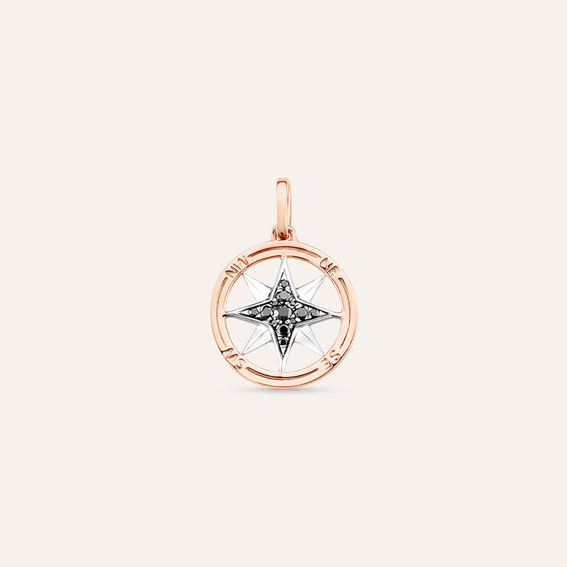 Pendente L'homme Diamant Oro Bicolore Diamante - Ciondoli Uomo | Stroili