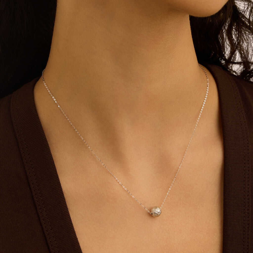Collana Golden Lover Oro Bianco - Collane Donna | Stroili
