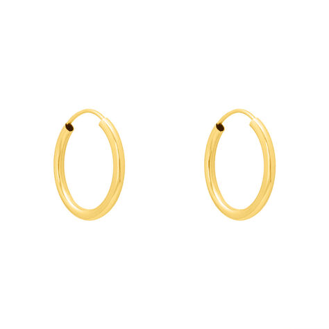 Orecchini A Cerchio Toujours Oro Giallo - Orecchini a Cerchio Donna | Stroili
