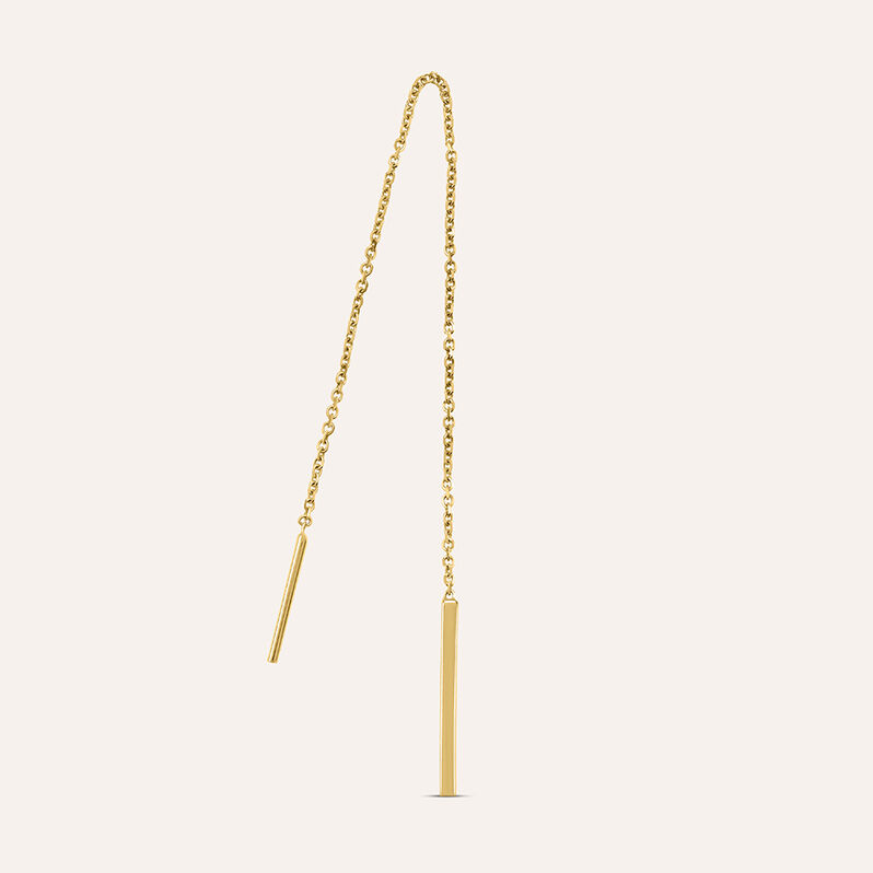 Mono Orecchino Pendente Saliscendi Beverly Oro Giallo - Mono Orecchino Donna | Stroili