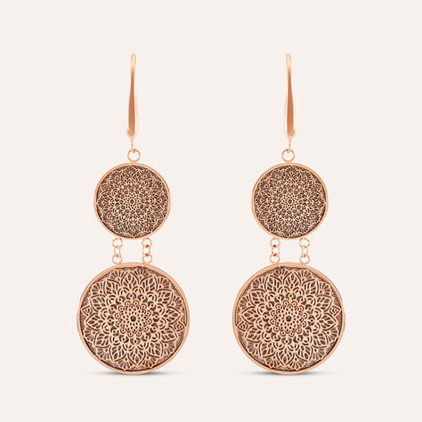 Orecchini Pendenti Aura Acciaio Rosa - Orecchini Pendenti Donna | Stroili