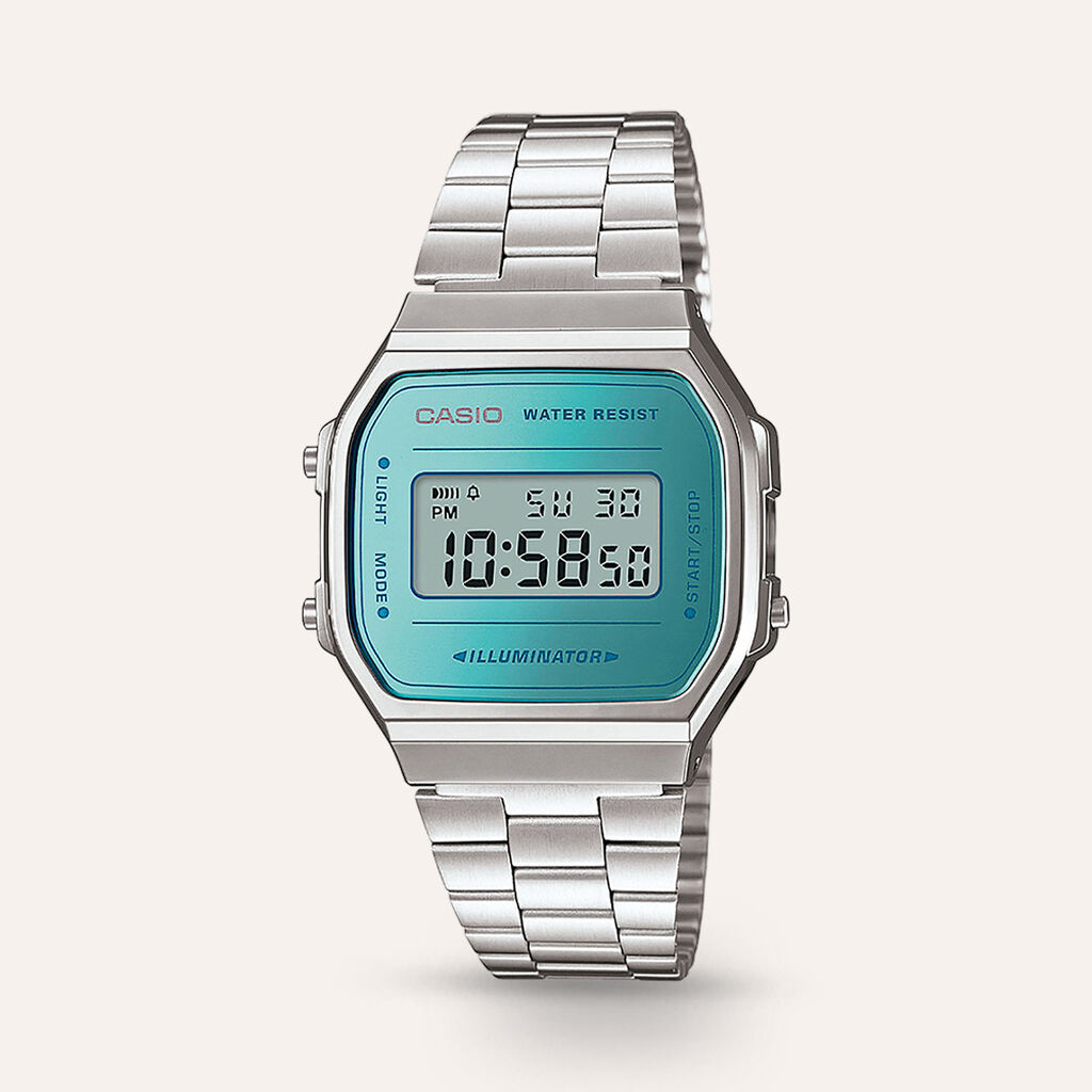 Orologio Al Quarzo Casio Vintage Collection A168wem-2ef