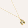 Pendente Love Beats Argento Dorato