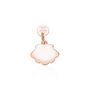 Charm in argento rosato conchiglia