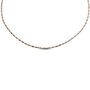 Catena Silver Collection Argento Bicolore Bianco / Rosa