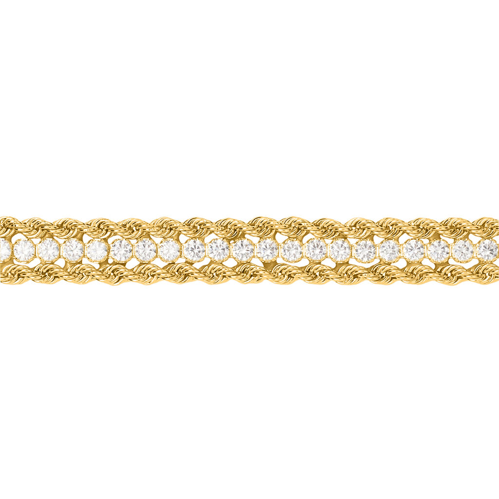 Bracciale Catena Colette Oro Giallo Cubic Zirconia - Bracciali Donna | Stroili