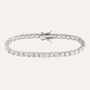 Bracciale Tennis Silver Elegance Argento Rodiato Cubic Zirconia