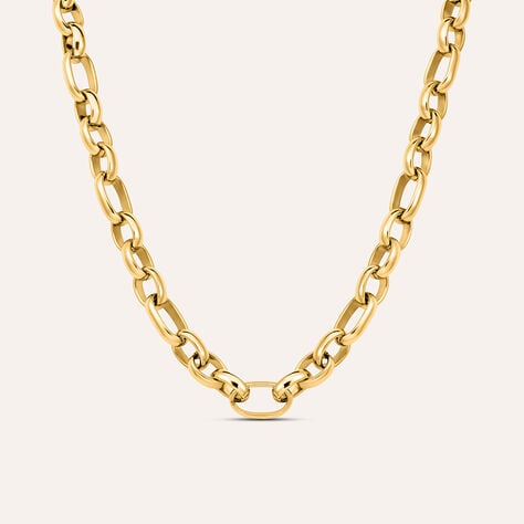 Catena Radiance Acciaio Dorato - Collane Catena Donna | Stroili