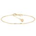Bracciale placcato oro con freccia con zirconi - Bracciali Amicizia Donna | Stroili