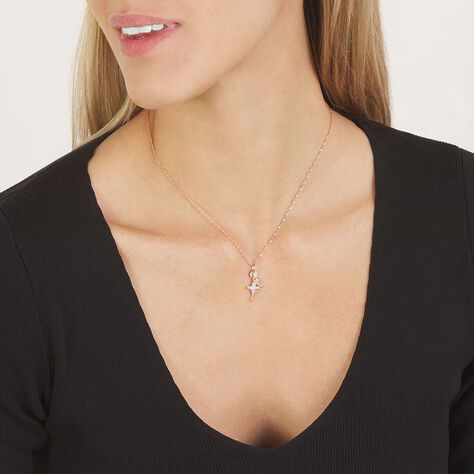 Pendente Love Beats Argento Rosa - Ciondoli Donna | Stroili