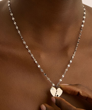 Pendente Silver Collection Argento Rodiato Cristallo