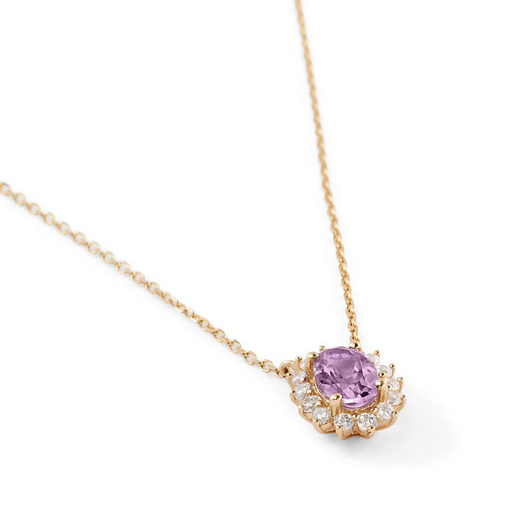 Collana Amélie Oro Giallo Topazio Cubic Zirconia - Collane Donna | Stroili
