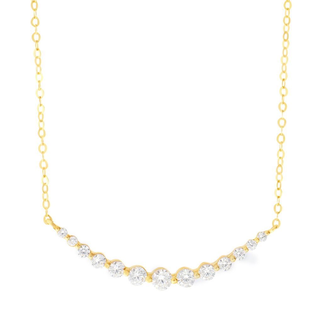 Collana Claire Oro Giallo Cubic Zirconia - Collane Donna | Stroili