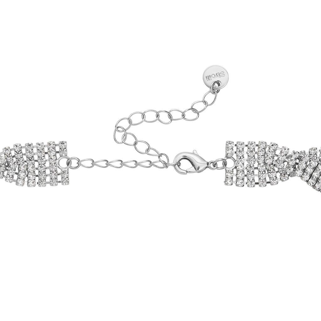 Collana Romantic Shine Metallo Cristallo - Collane Donna | Stroili