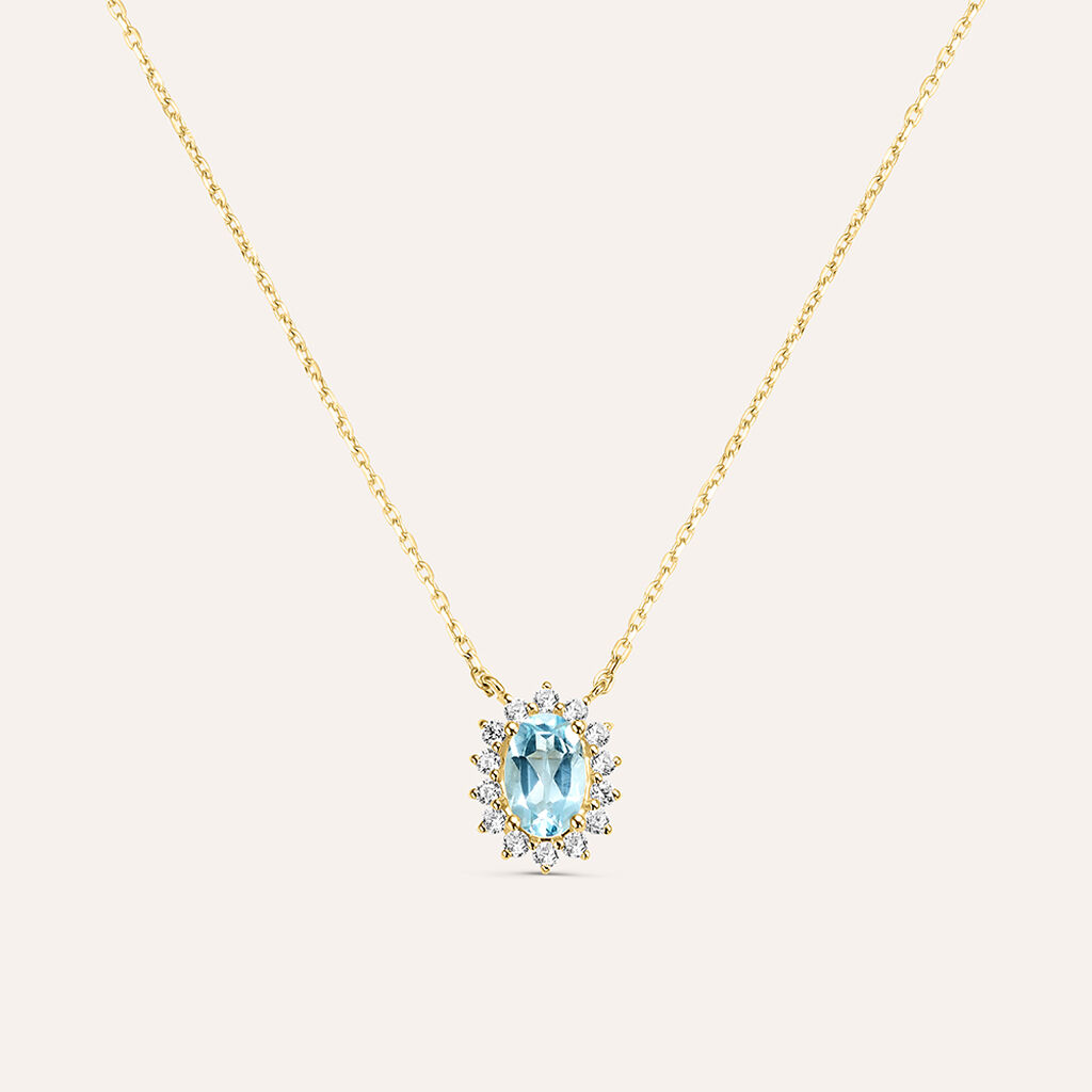 Collana Amélie Oro Giallo Topazio Cubic Zirconia - Collane Donna | Stroili