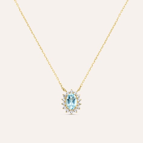 Collana Amélie Oro Giallo Topazio Cubic Zirconia - Collane Donna | Stroili