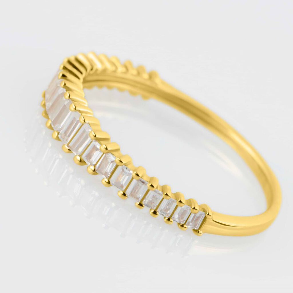 Anello Riviere Claire Oro Giallo Cubic Zirconia - Anelli Riviere Donna | Stroili