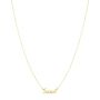 Collana Name Oro Giallo