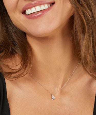 Collana Claire Oro Bianco Cubic Zirconia
