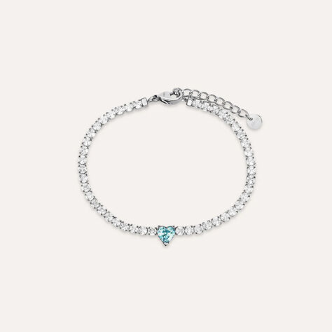 Bracciale Tennis Lady Chic Acciaio Cristallo - Bracciali Tennis Donna | Stroili