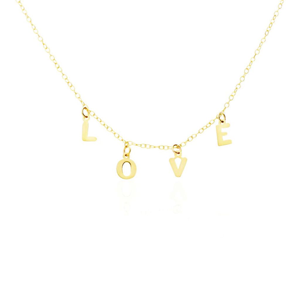 Collana Gold Names Oro Giallo