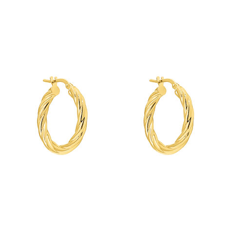 Orecchini A Cerchio Toujours Oro Giallo - Orecchini a Cerchio Donna | Stroili