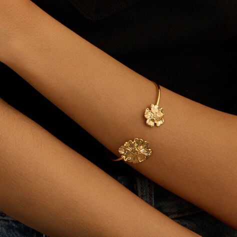 Bangle Radiance Acciaio Dorato - Bracciali Donna | Stroili
