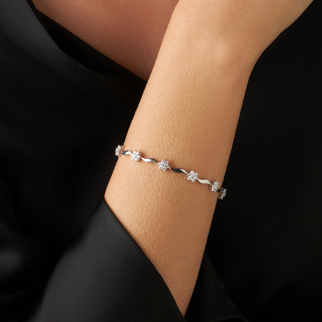 Bracciale Silver Elegance Argento Rodiato Cubic Zirconia - Bracciali Donna | Stroili