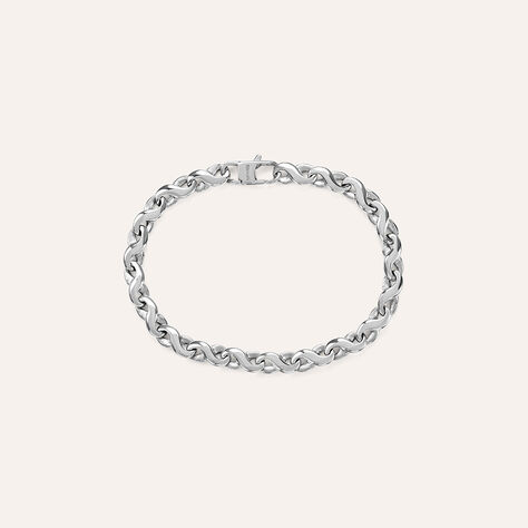 Bracciale Catena Man Code Acciaio - Bracciali Love Uomo | Stroili