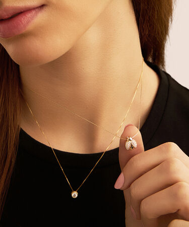 Collana Claire Oro Giallo Cubic Zirconia