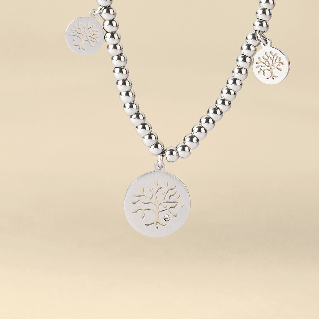 Bracciale Sunrise Acciaio Cristallo