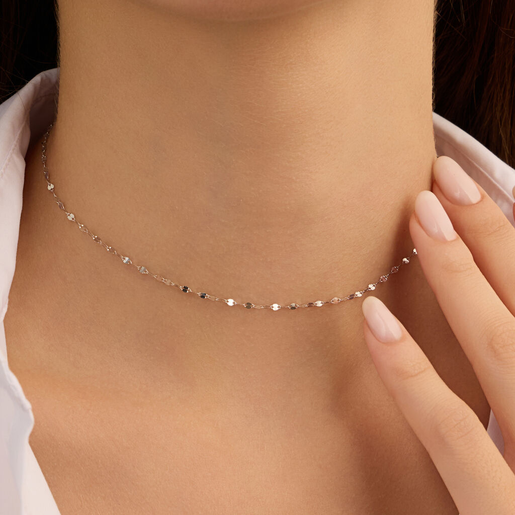 Catenina Poème Oro Bianco - Catenina Donna | Stroili