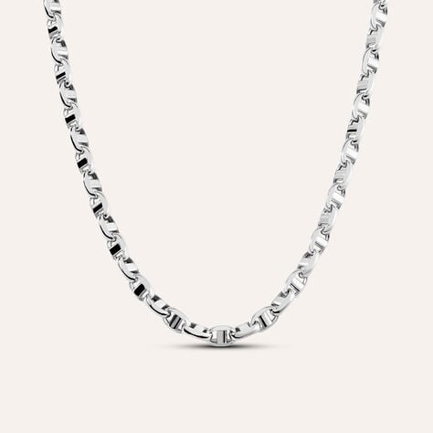 Catena L'homme Or Oro Bianco - Collane Catena Uomo | Stroili