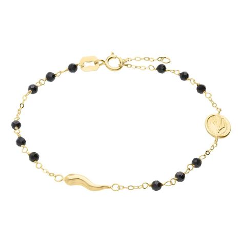 Bracciale Rosario Holy Oro Giallo Spinello - Bracciali con Rosario Donna | Stroili