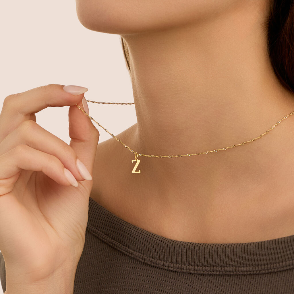 Pendente Poème Oro Giallo