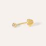 Piercing Ombelico Bon Ton Oro Giallo Cubic Zirconia