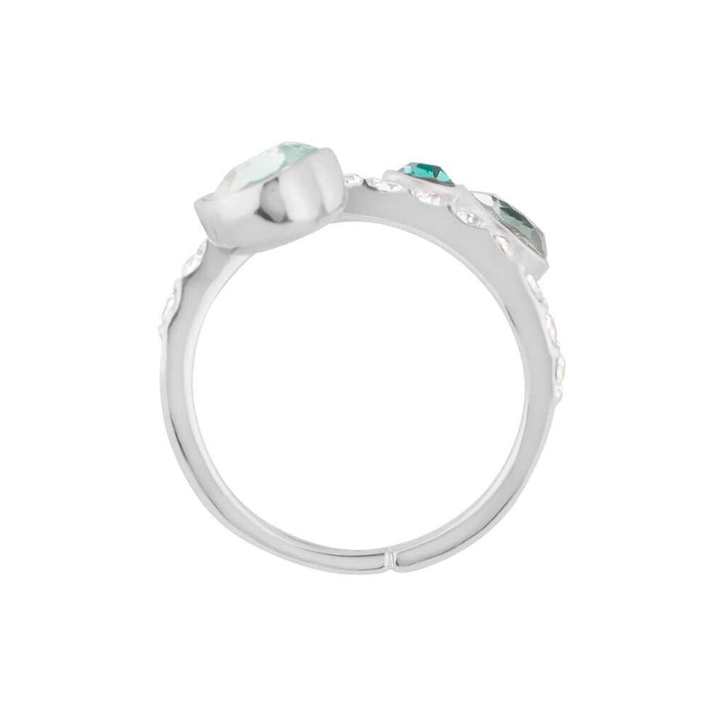 Anello Fantasia Violet Ottone Cristallo