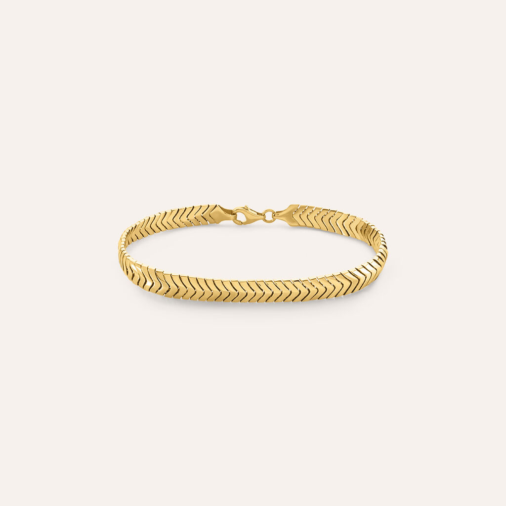 Bracciale Catena Desideria Argento Nobile Dorato