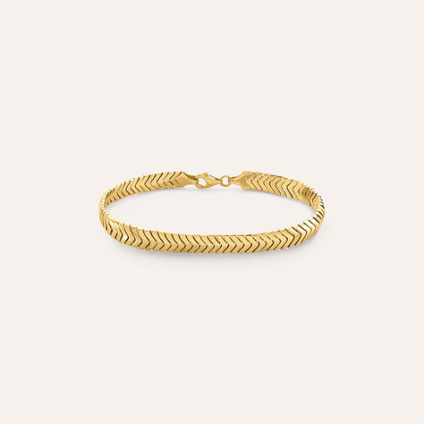 Bracciale Catena Desideria Argento Nobile Dorato - Bracciali Donna | Stroili