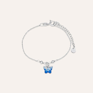 Bracciale Silver Baby Argento Rodiato Cristallo