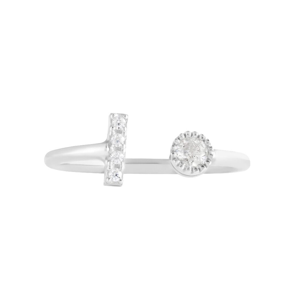 Anello Fantasia Silver Moments Argento Rodiato Cubic Zirconia - Anelli con Pietre Donna | Stroili