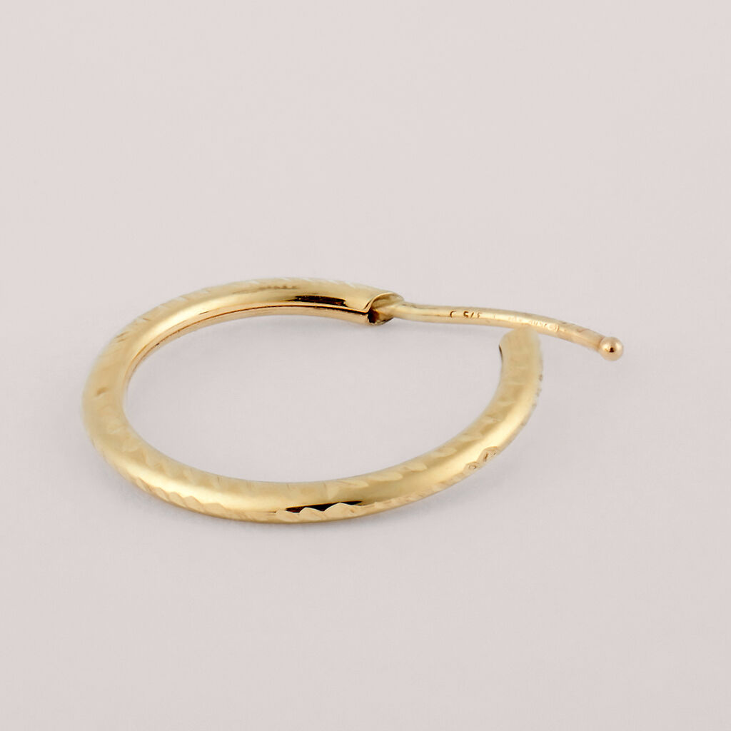 Orecchini A Cerchio Toujours Oro Giallo