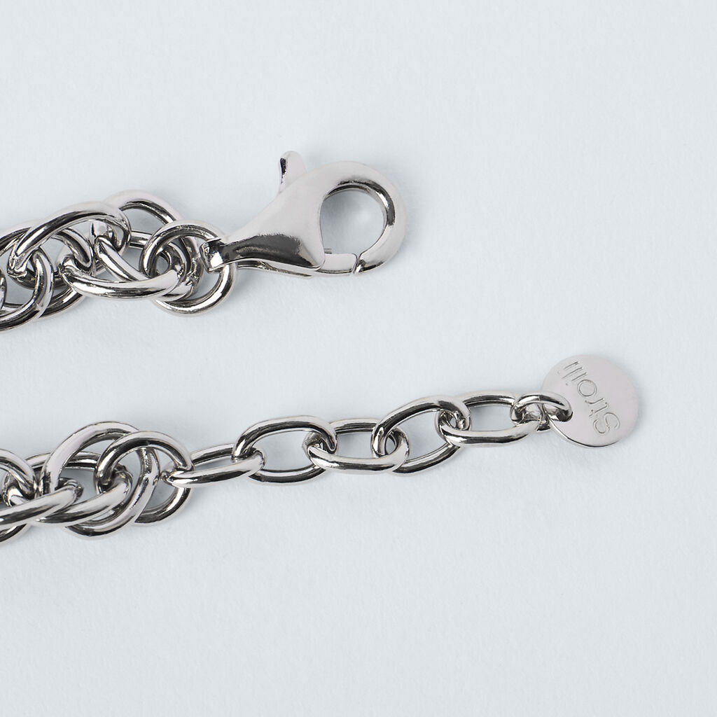 Bracciale Catena Silver Collection Argento Rodiato - Bracciali Donna | Stroili