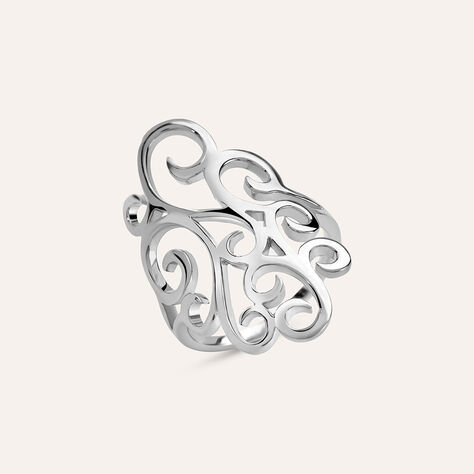 Anello Fantasia Silver Collection Argento Rodiato - Anelli Donna | Stroili