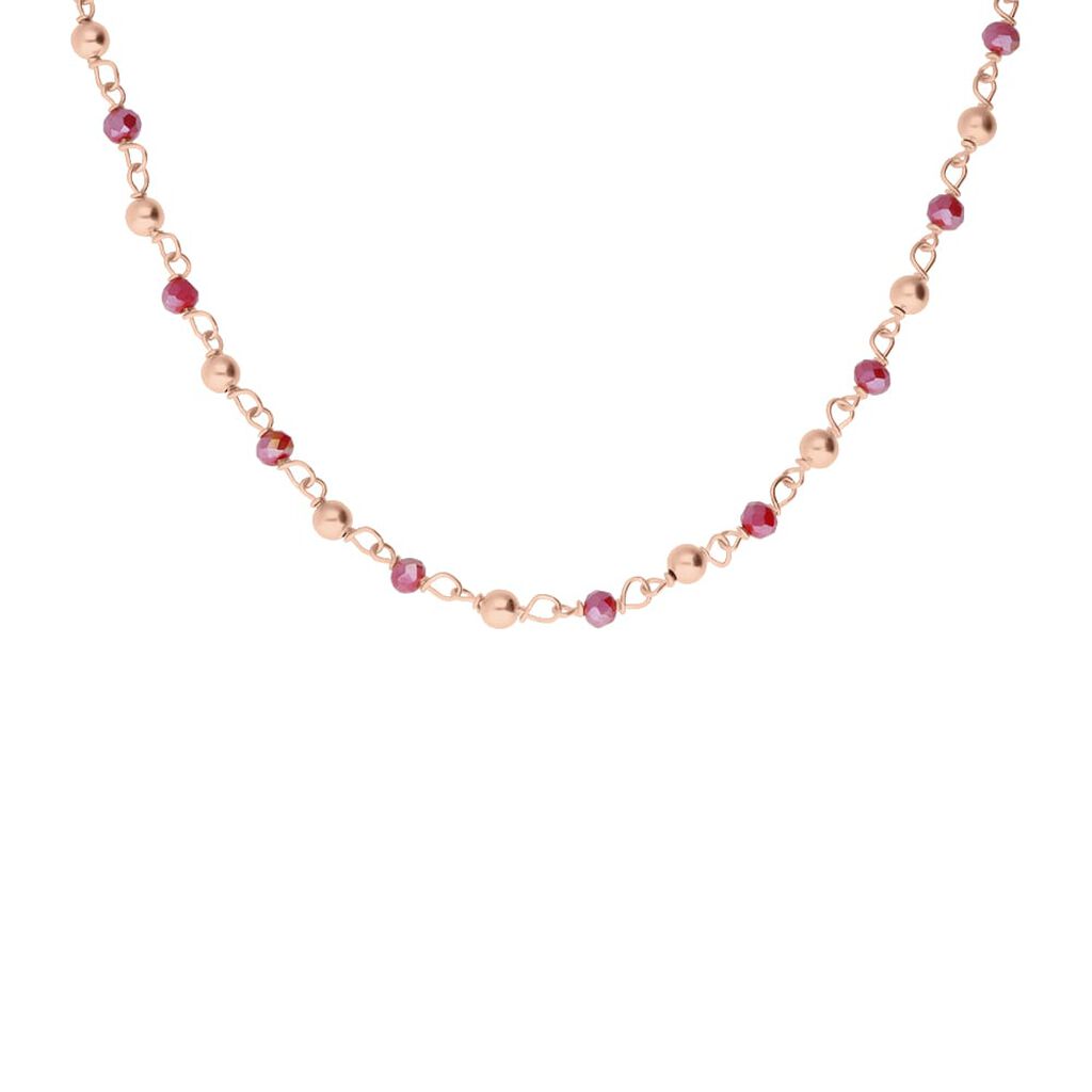 Collana Silver Soul Argento Rosa Cristallo - Collane Donna | Stroili