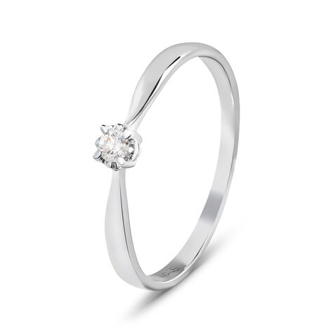 Anello Solitario Diamazing Oro Bianco Diamante - Anelli con Pietre Donna | Stroili