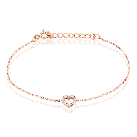 Bracciale Silver Collection Argento Rosa Cubic Zirconia - Bracciali Love Donna | Stroili