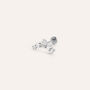 Piercing Orecchio Moonlight Titanio ASTM F136 Cubic Zirconia