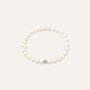 Bracciale Gabrielle Oro Bianco Perla D'Acqua Dolce